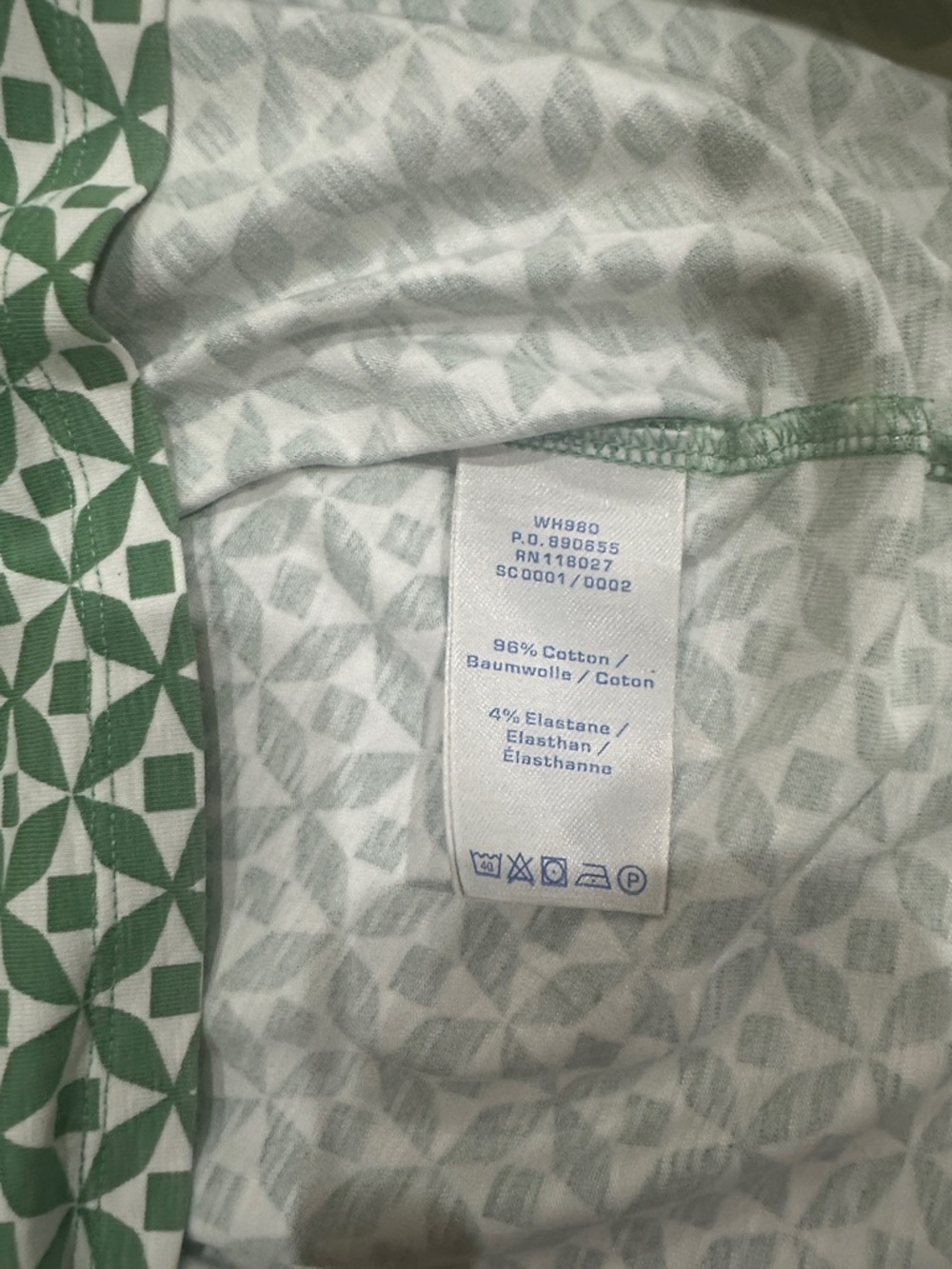 Boden Green Printed Cap Sleeve Wrap Midi Dress - Picture 8 of 10